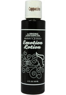 Emotion Lotion Water Based Flavored Warming Lubricant - Cappuccino 4oz