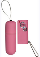 Power Slim Bullet With Remote Control - Pink