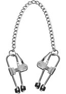 Master Series Intensity Nipple Press Clamps With Chain -...