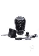 Master Series Muzzled Universal Bdsm Hood With Removable...