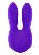 Sincerely Peace Vibe Silicone Rechargeable Vibrator - Purple