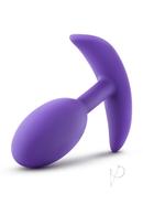 Luxe Wearable Vibra Slim Plug Silicone Butt Plug - Medium -...