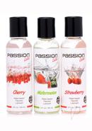 Passion Licks 3 Piece Flavored Water Based Lubricant Set...