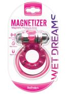 Magnetized Cockring Intense Stimulation Water Resistant Pink