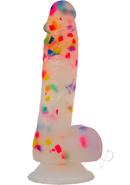 Addiction Party Marty Silicone Dildo With Balls 7.5in -...