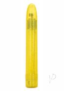 Sparkle Slim Vibrator - Yellow