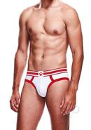 Prowler White/red Brief - Xlarge