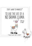 Warm Human To Be A No Drama Llama
