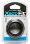 Perfect Fit Xact-fit Silicone Ring Kit Assorted Size - Black (3 Pack)