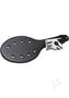 Strict Deluxe Rounded Paddle With Holes - Black