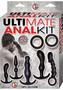 Ultimate Anal Kit Silicone (7 Piece Set ) - Black