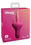 3some Holey Trinity Triple Tongue Vibrator Multi Speed Rechargeable - Pink