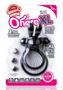 Ohare Xl Vibrating Double Cock Ring - Black