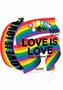 Love Is Love Rainbow Tape (100ft) - Multicolor