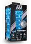 M For Men Soft And Wet All Nighter Glow In The Dark Self Lubricating Stroker - Clear